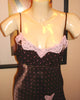 Brown and Pink Camisole Top